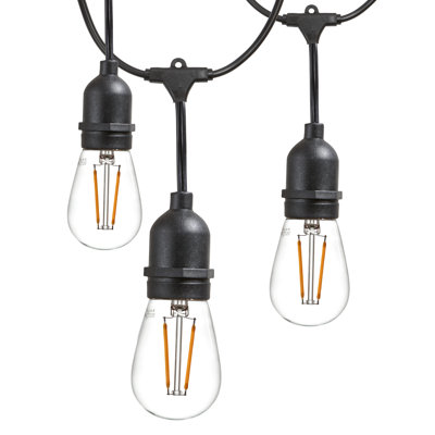 Guirlande de 16 lumières pour l'extérieur Kurt