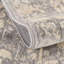 Tapis gris / bleu à motif abstrait Burrill-91034518