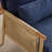 Masson Chenille Accent Chair Armchair With Pillow-1345830609