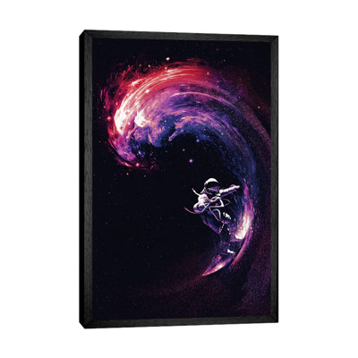 Space Surfing II by Nicebleed - Print on Canvas