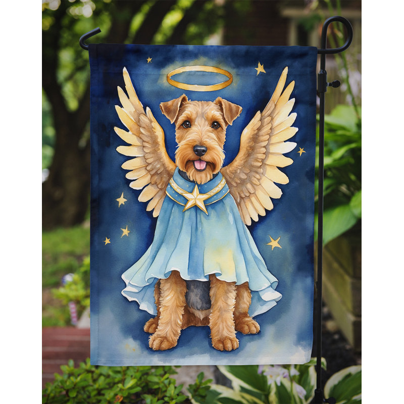 Drapeau de jardin Welsh Terrier My Angel