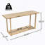 Buffet rectangulaire d'extérieur et console