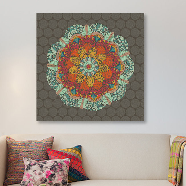 « emma ii », reproduction d’impression sur toile tendue, H 48 po x l 48 po x P 1,5 po, Toile tendue, Pas de tapis