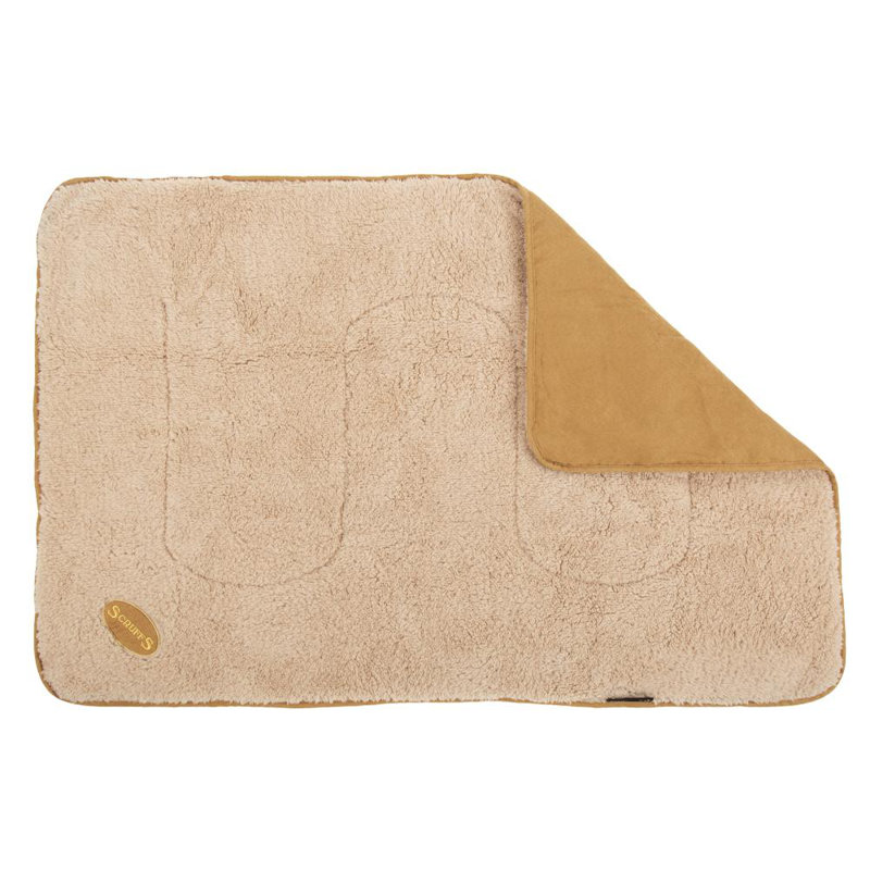 Snuggle Polyester Pet Bed, Tan