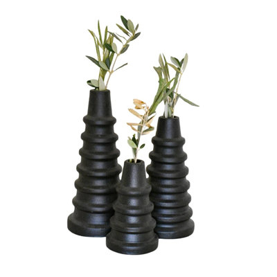 Porte-bougie Kasbah + vase à fleurs