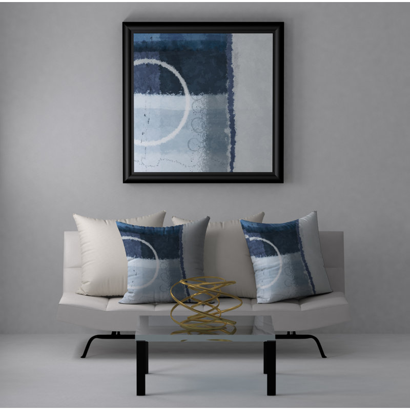 Down Reversible Throw Pillow, 20" H x 20" W