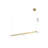 Modern 1-Light LED Linear Chandelier -147017562