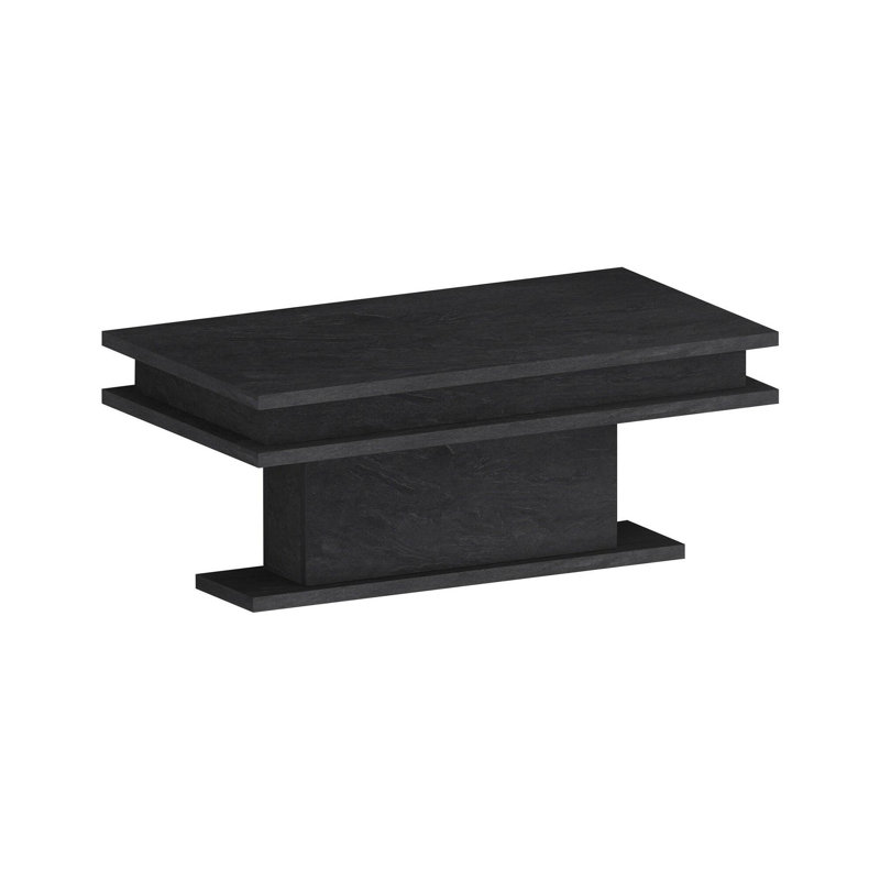Gilli Solid Coffee Table, Black