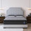 Matelas hybride mi-ferme 12 po avec mousse viscoélastique gélifiée rafraîchissante