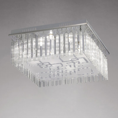 Glass Flush Mount