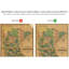 «1874 Minnesota Map», art mural-56391282