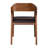Anastassiya 18.5'' H Faux Leather Upholstered Armchair-582647959