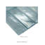 Midnight Tide Chevron 10 in. x 12 in. Glossy Glass Mosaic Wall Tile
