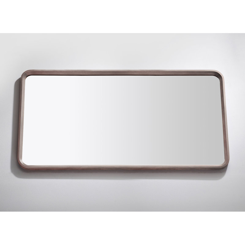 Vela Mirror, 29.5" x 55", Chestnut Oak