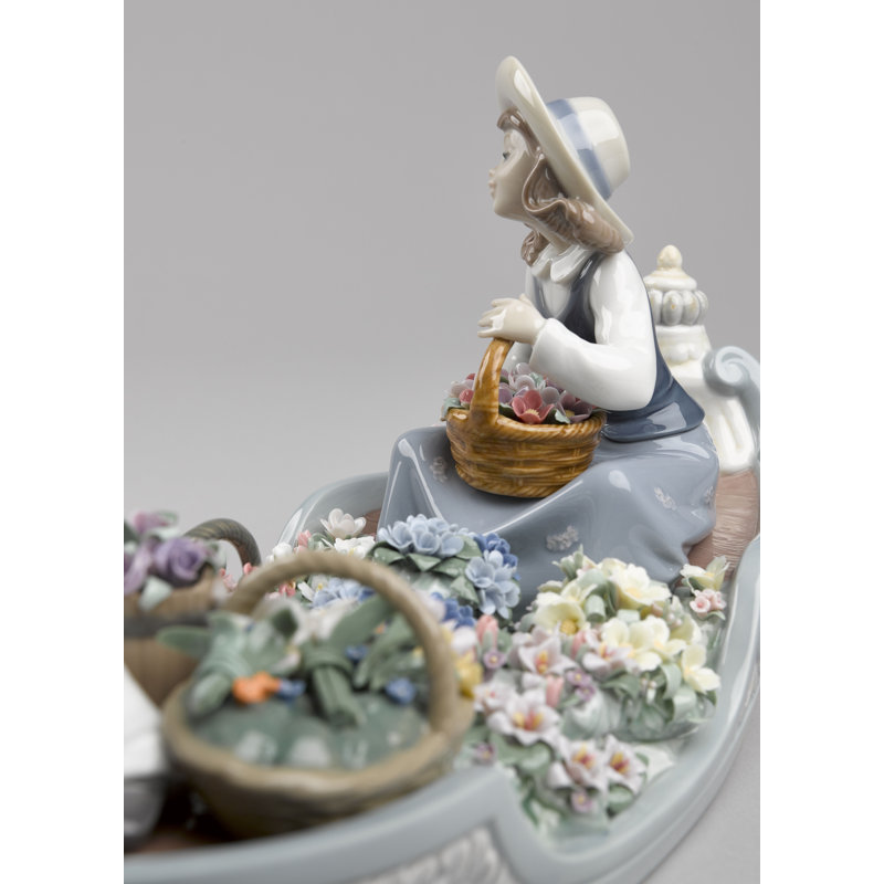 Flowers Forever Girls Figurine