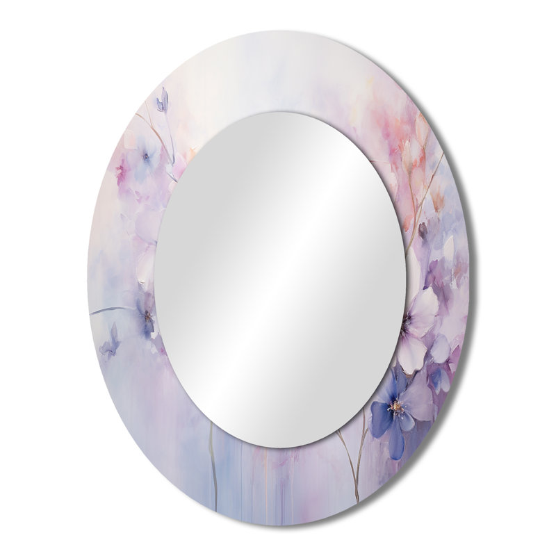 Miroir mural mauve, 43 po x 33 po