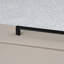  Ribbed 16 cm Bar Handle