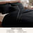 Bedsure King 2-in-1 Comforter Set with Detachable Fluffy Blanket – Black SnapTech Design Bed-in-a-bag, All-Season Bedding Set(Set of 6)-120798833-120798836