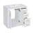 " premium bathroom vanity set - ceramic basin, solid wood frame with 3 drawers & soft-close storage