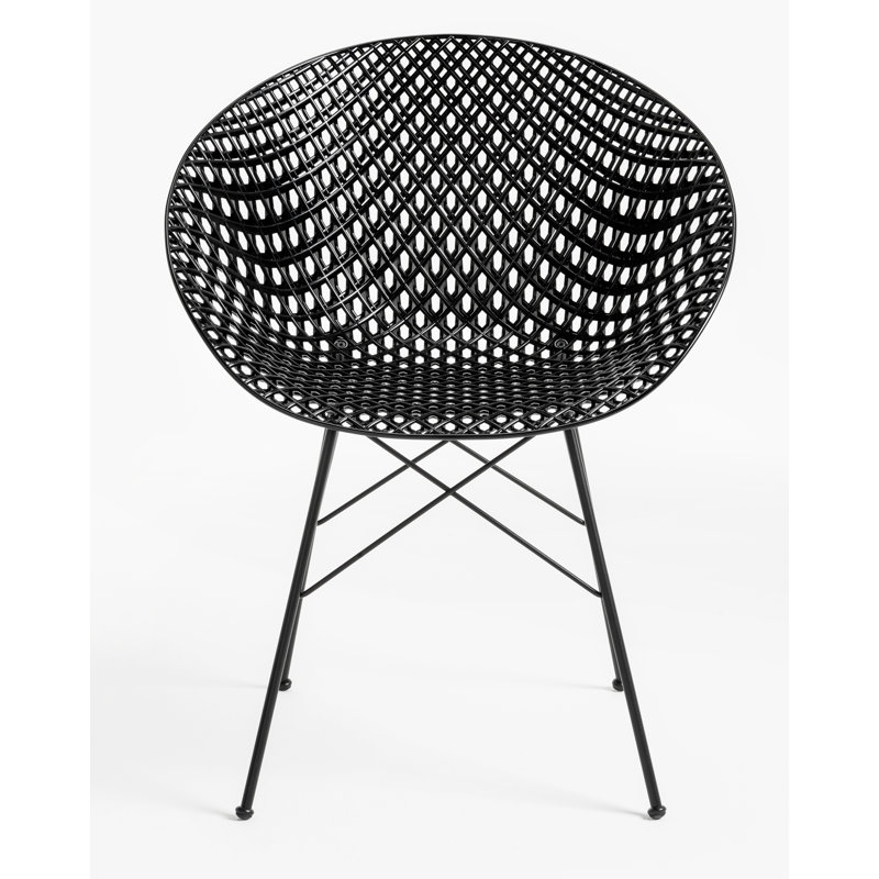 Smatrik Arm Chair, Black, Black