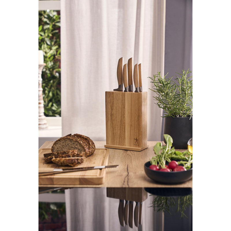 Ensemble de 7 couteaux Henckels Pakka, nature