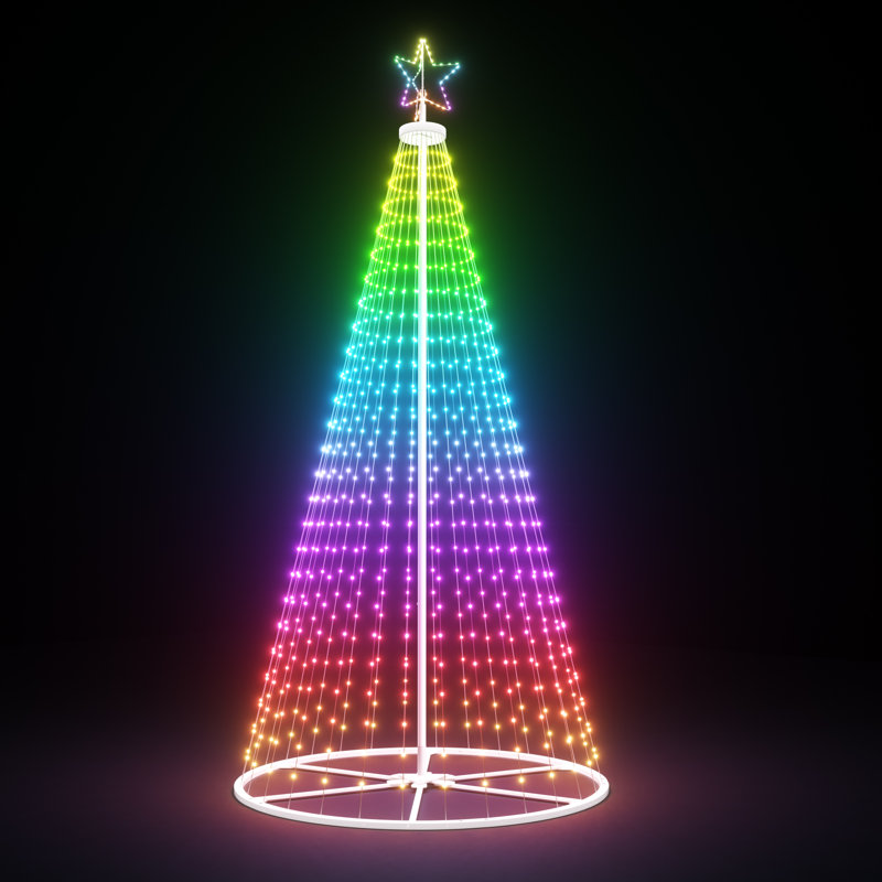 Arbre de Noël d'extérieur 16 pi, H 189 po x l 85 po x P 85 po