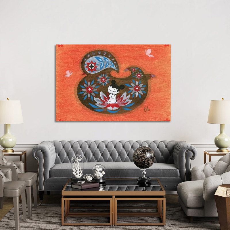 Folk Blessings - Duck by Martin Hsu - Wrapped Canvas Print, 152.5 cm H x 101.5 cm W