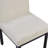 Upholstered Low Back Rubber Wood Bobbin Legs Dining Chair-117494946-117494948-117494947
