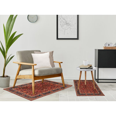 Flannel 2-Piece Washable Rug Set