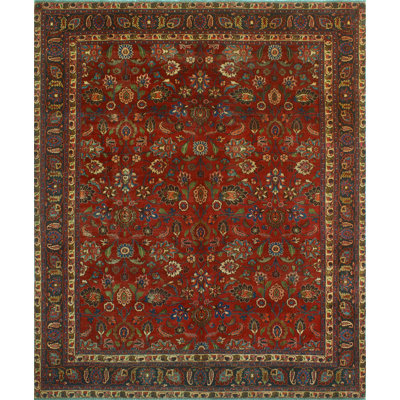 Henrick One-of-a-Kind 10'1" X 12'2" 1980s Wool Area Rug