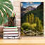 «Epic Graffiti» «In The Pioneer Mountains» par Rick Berk, art mural sur toile, 12 po x 18 po