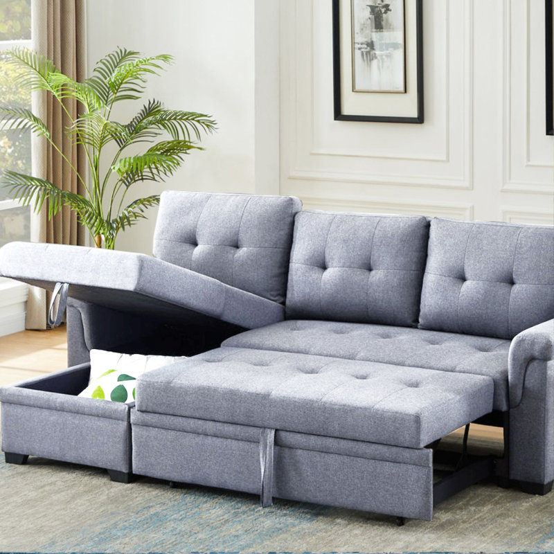 3 Seater Linen Sofa