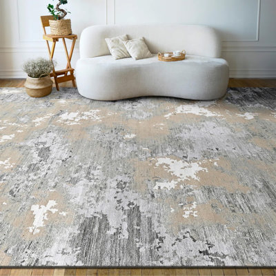 Tapis rectangulaire noué à la main