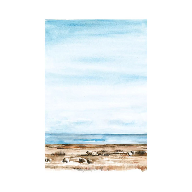 Scottish Ewes II by Jennifer Paxton Parker - Wrapped Canvas Print, 30.48cm H x 20.32cm W