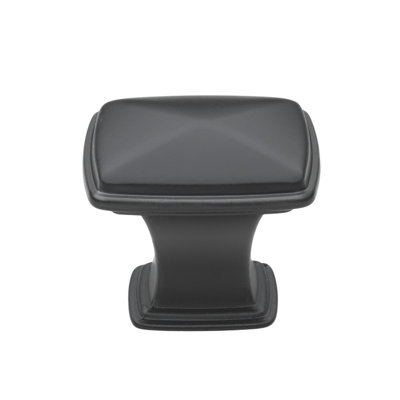 Deco 1 1/4" Length Square Knob