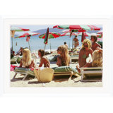 "Saint-Tropez Beach", Slim Aarons, August 1971 Print by Slim Aarons
