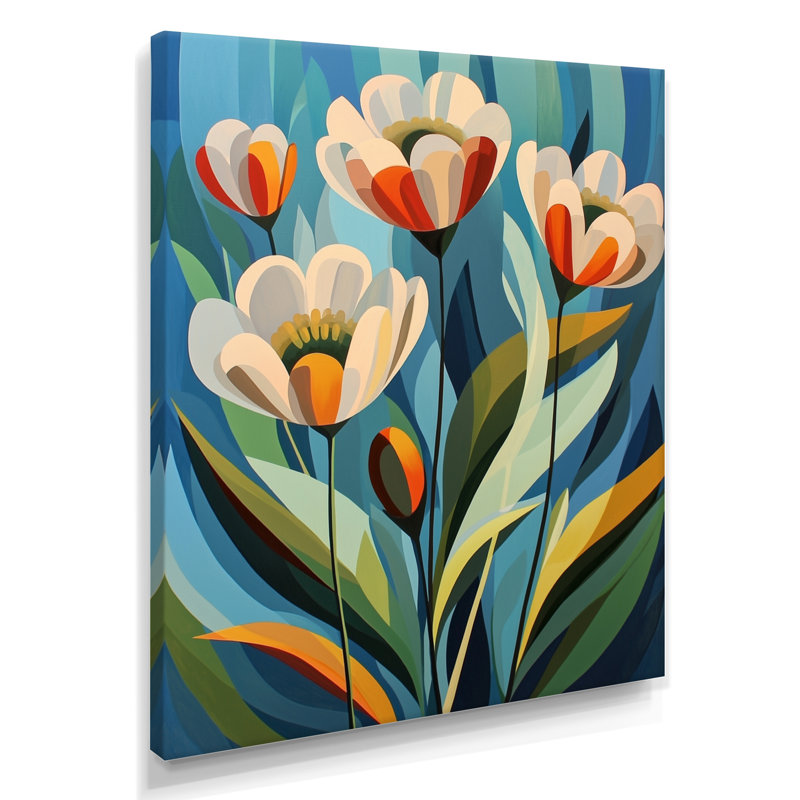 Berat - impressions murales florales, H 20 po x l 12 po, Toile tendue, Ne s’applique pas