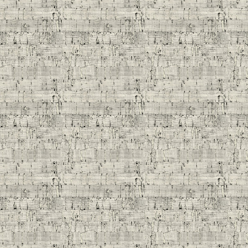 Dever Suber Glitter Cork Effect 10.05m x 53cm  Textured Wallpaper Roll, Grey/Silver
