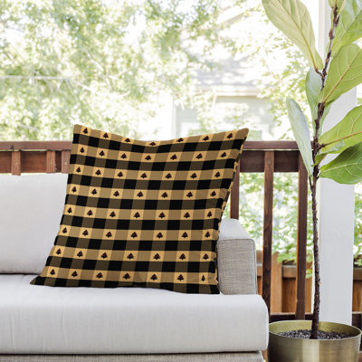 Coussin extérieur Design Gold