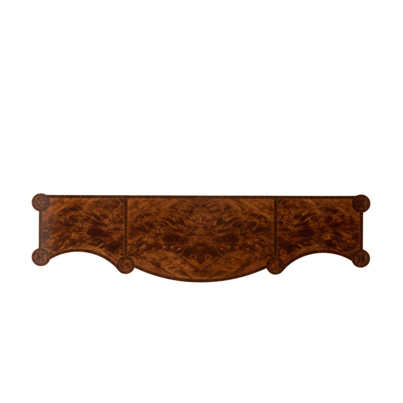 English Cabinet Maker 68'' W Console Table
