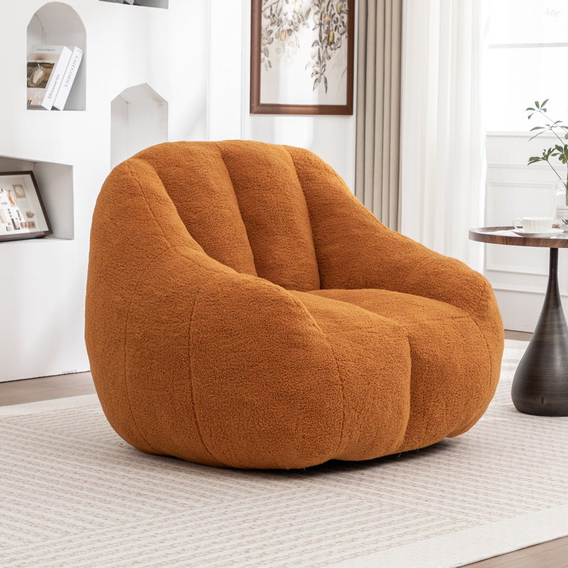 Fauteuil à billes avec rembourrage, canapé à billes avec rembourrage moelleux et moelleux, canapé moelleux et paresseux, fauteuils à billes confortables avec mousse mémoire pour dortoir, appartement, salon