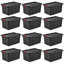 Sac fourre-tout industriel robuste avec verrous rouges Sterilite-98363267