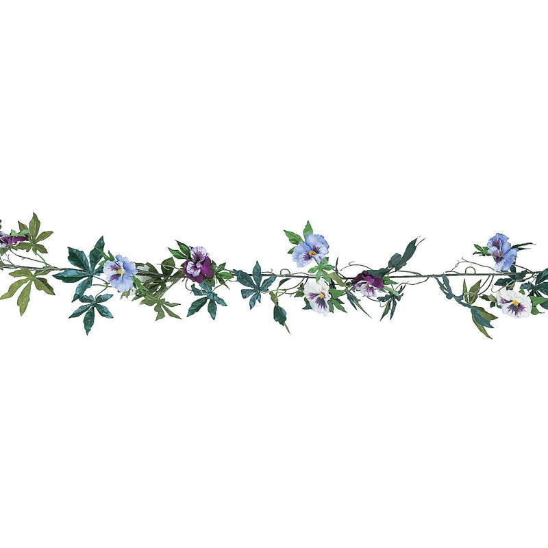 72'' in. Faux Pansy Garland