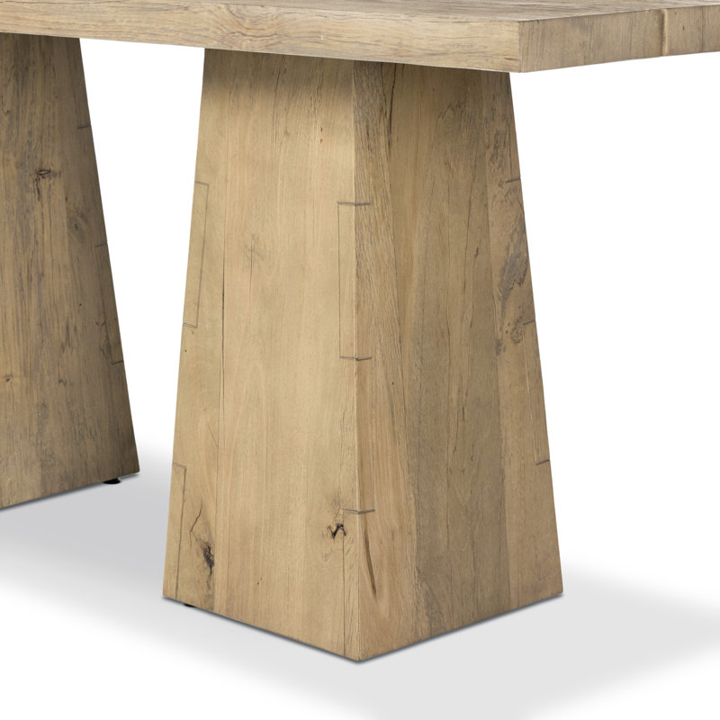 Atlas 70'' W Console Table, Bleached Alder