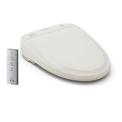 Siège de toilette de bidet électronique TOTO® WASHLET® S300e avec nettoyage EWATER + ®, rond, beige Sedona