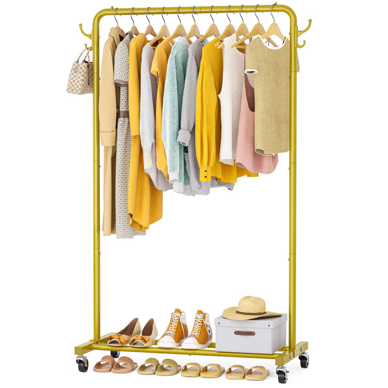 Bonville 80cm Clothing Rack, Gold