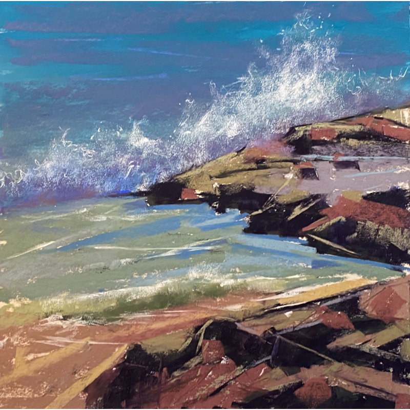 Wandering Spirit Print by Dina Gardner, 17.25" H x 21.25" W x 0.875" D