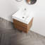 Meuble-lavabo 24 po avec lavabo en résine-100552270