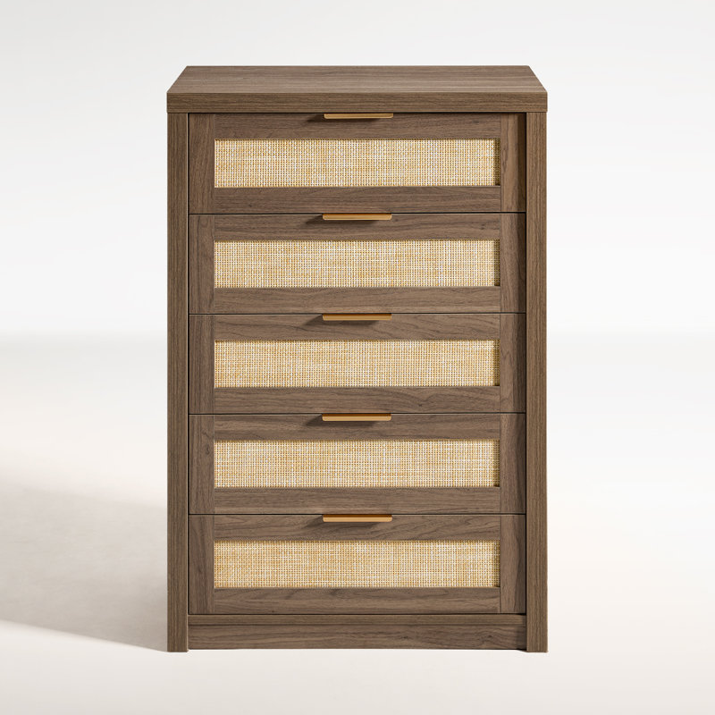 Dearbhaile 7 Drawer 74.9cm W Chest, Special Walnut
