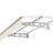 59"x34" Polycarbonate & Aluminum Door Window Awning Canopy for Masonry Concrete Wall House Only (Duplicate Conceptual Entry, Represented Once in Context)-112161339-112161337
